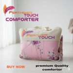 Floral Whisper Printed Comforter – Baby Pink